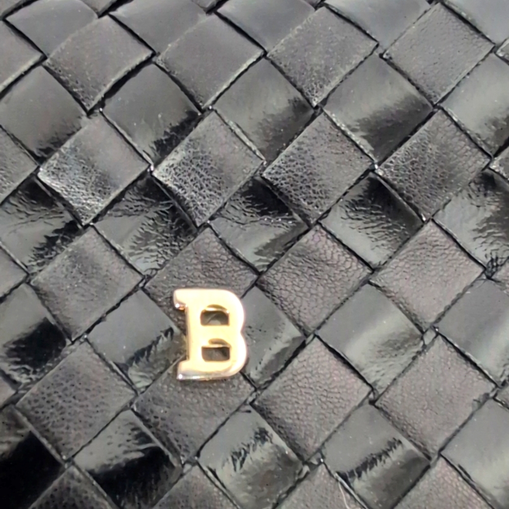 Bally Vintage Mini Basket Weave Boston Bag - Picture 14 of 15